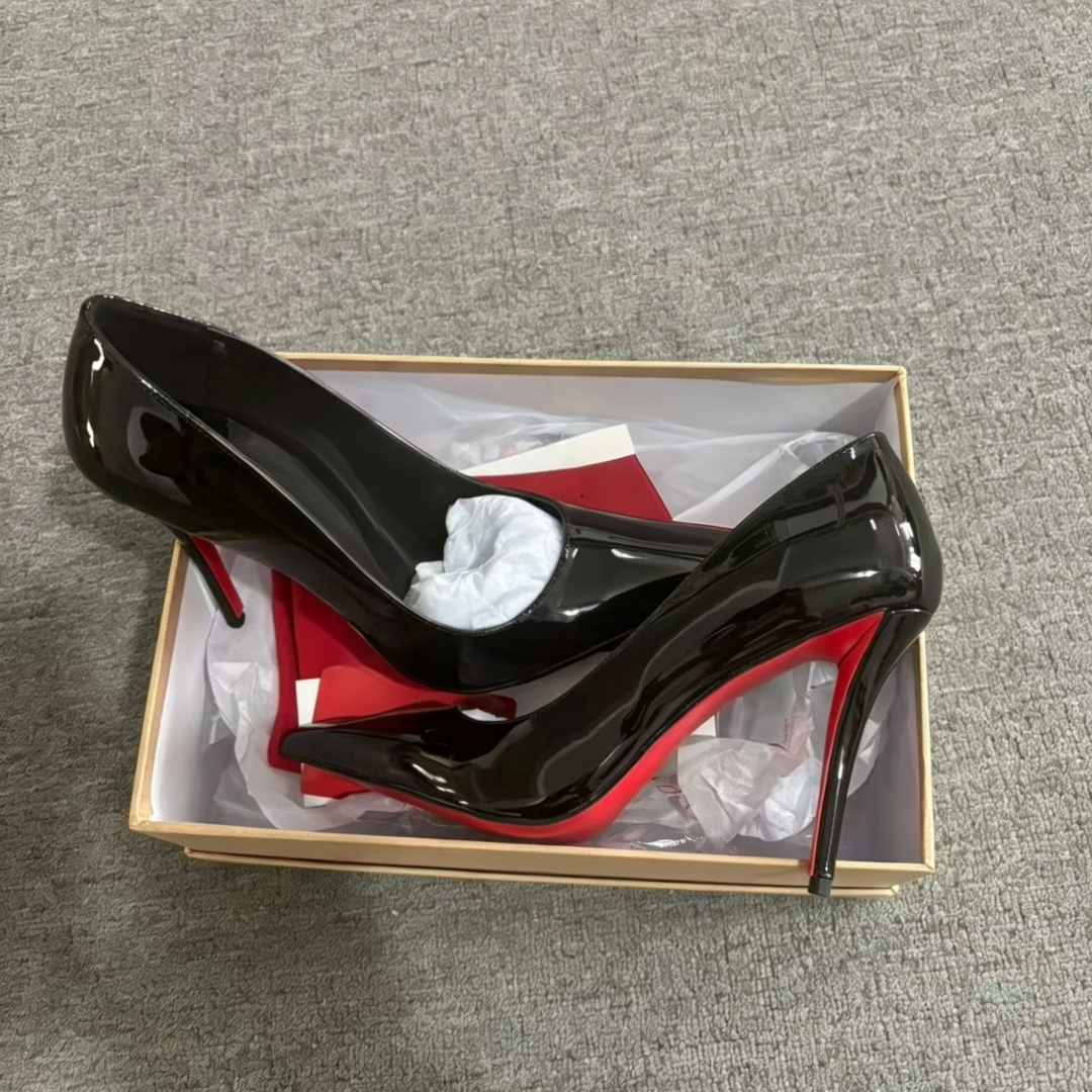 Pointed Toe Flat - Pointed Toe Red Sole Single Shoes