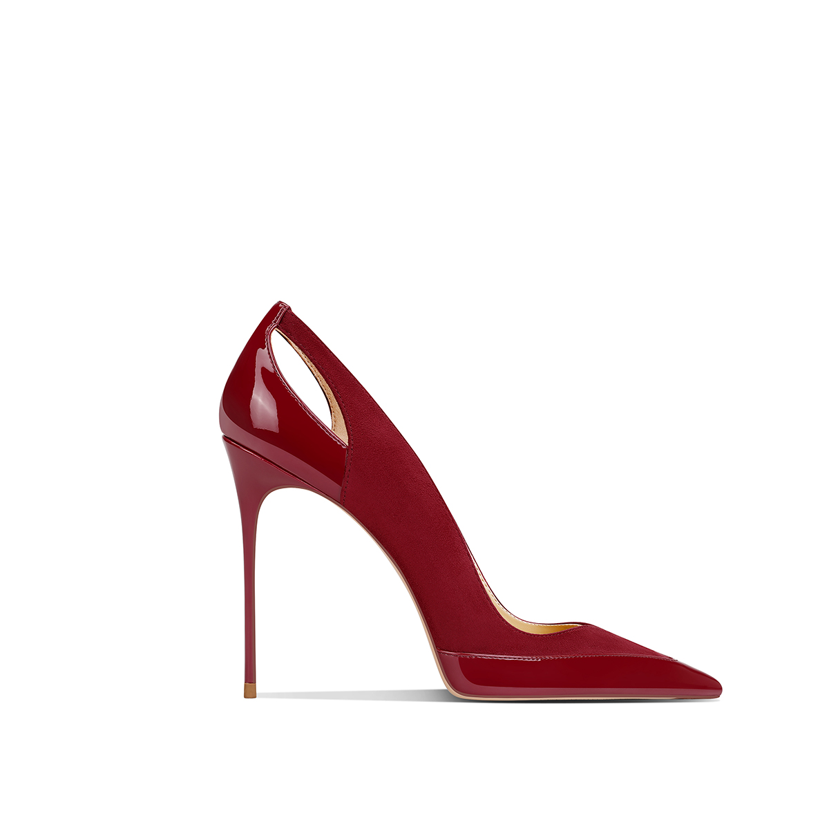 Women'S Shoes To Buy - New black patent leather patchwork high