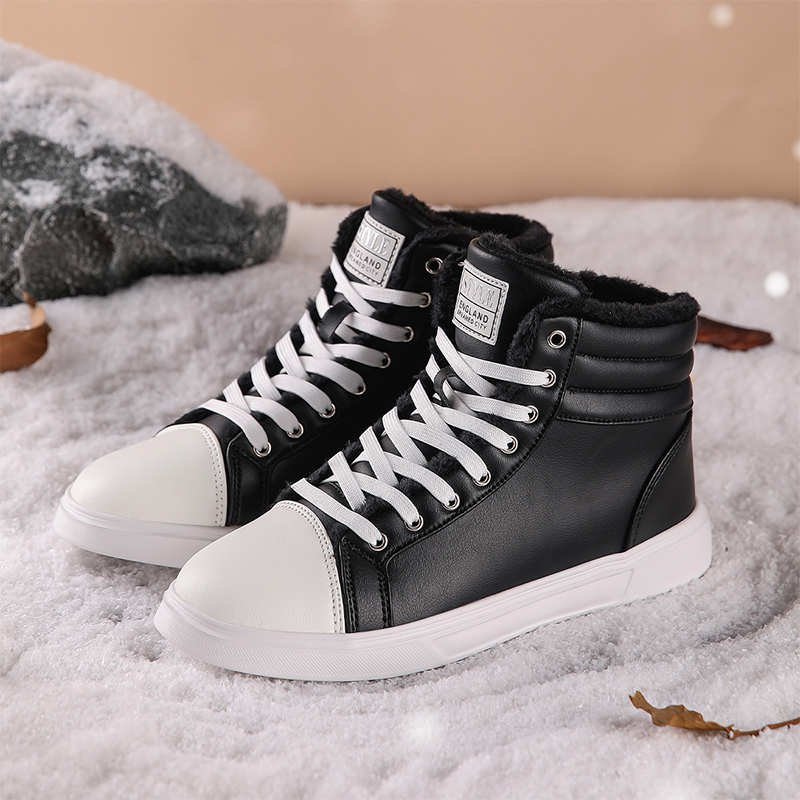 Women'S Shoes To Buy - Flat-heeled Natural Leather Running Trainers High