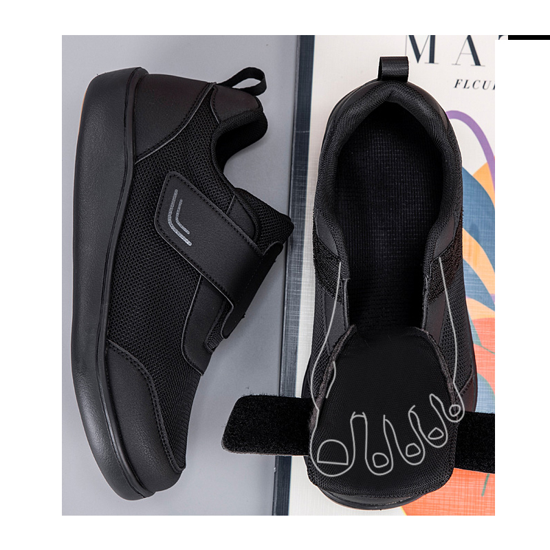 Women'S Shoes With Bunions - Open Shoes for Elderly Adjustable Diabetic