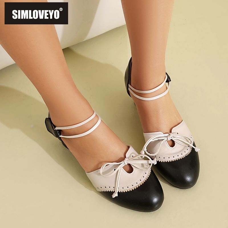 Women'S Shoes Extended Sizes - SIMLOVEYO Brand Women Sandals Round Toe