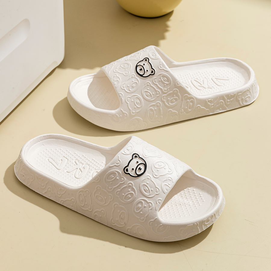 Printting Cute Bear Women Slip - Women'S Shoes For Flat Feet review and price