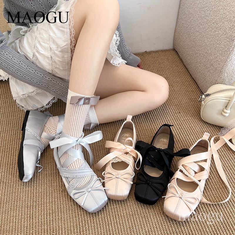 Women's Lace-Up Ballet Flats S - Shoes For Women Flats review and price