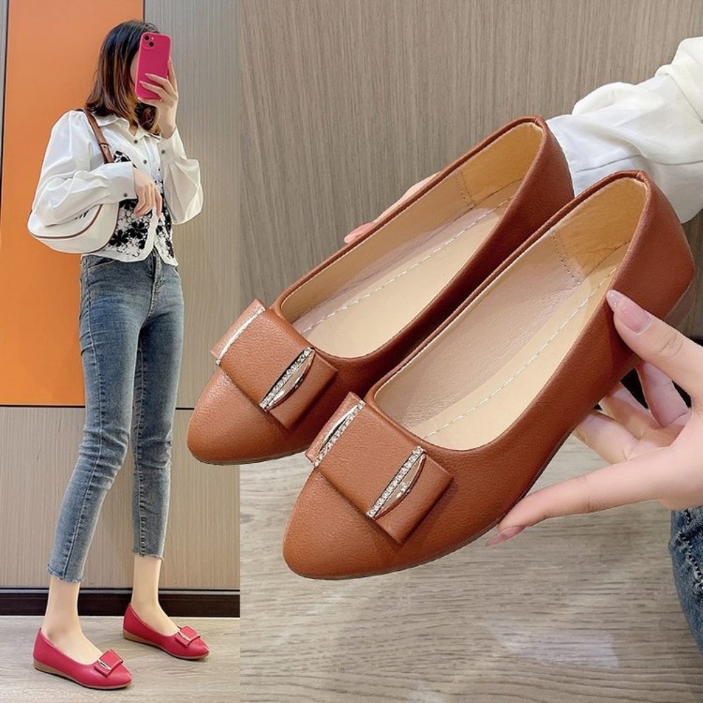 Women Trend Casual Lightweight - Pointed Toe Flat review and price
