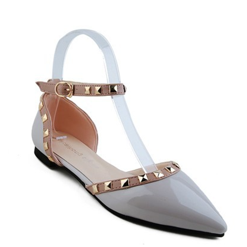 Women Rivets Flats Shoes Size  - Women'S Shoes X Wide review and price