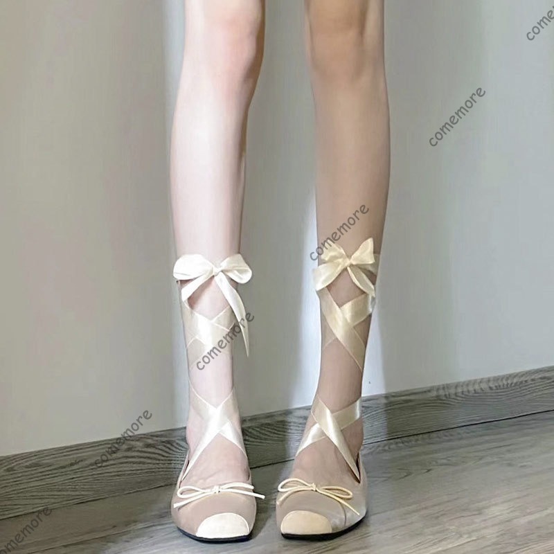 Women's Satin Ribbon Tie Balle - Shoes For Women Flats review and price