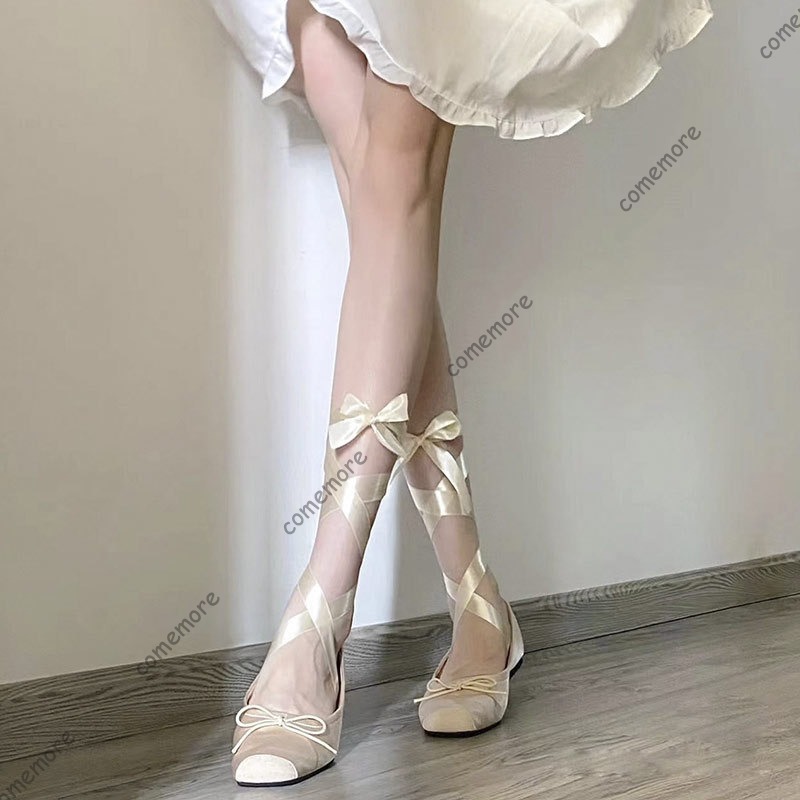 Women's Satin Ribbon Tie Balle - Shoes For Women Flats review and price
