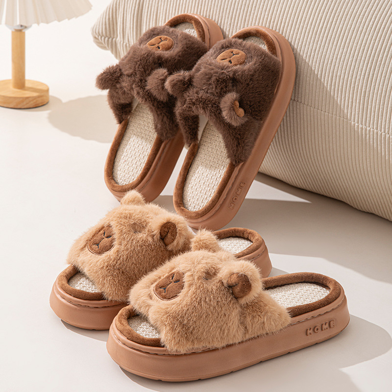 Hemp Cartoon Women's Slippers  - Women'S Shoes For Flat Feet review and price