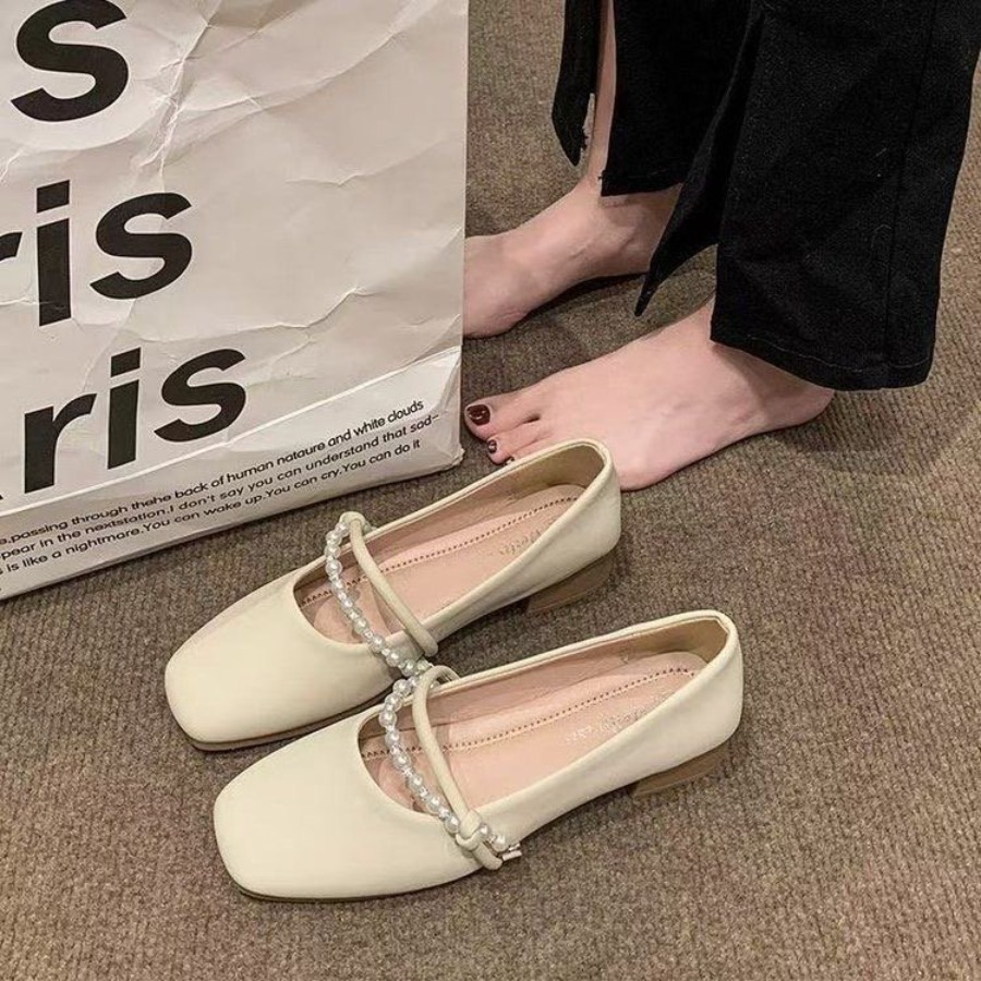New Elegant French Flat Shoes  - Shoes For Women Flats review and price