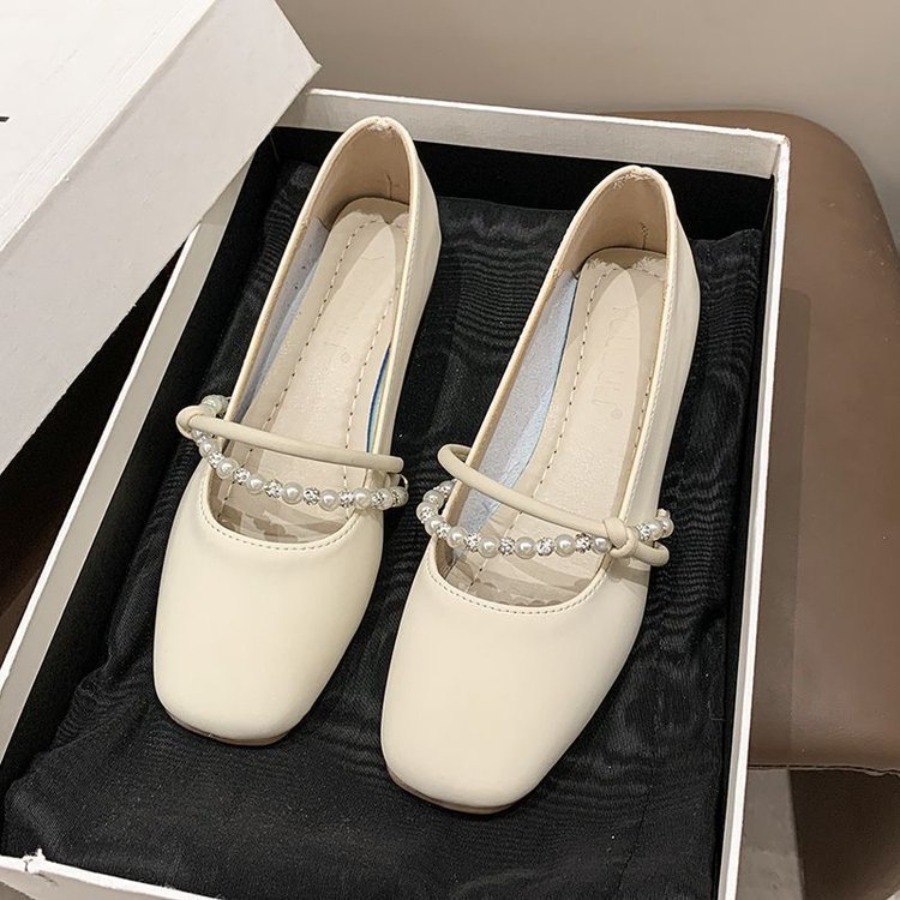 New Elegant French Flat Shoes  - Shoes For Women Flats review and price