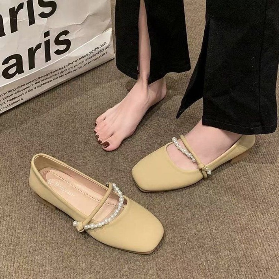 New Elegant French Flat Shoes  - Shoes For Women Flats review and price