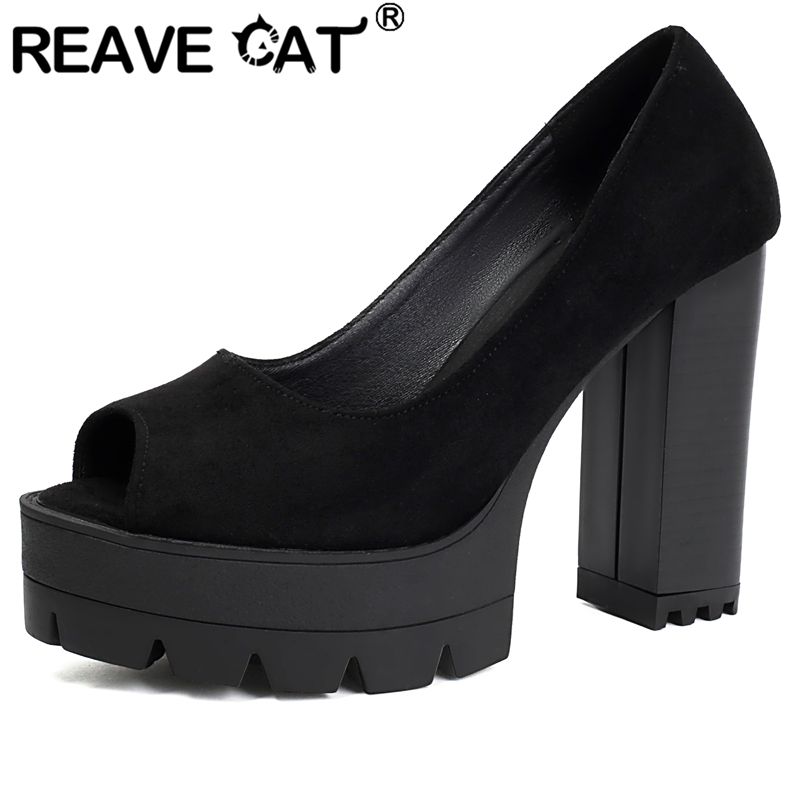 REAVE CAT Black Sexy Female Sa - Women'S Shoes Extended Sizes review and price