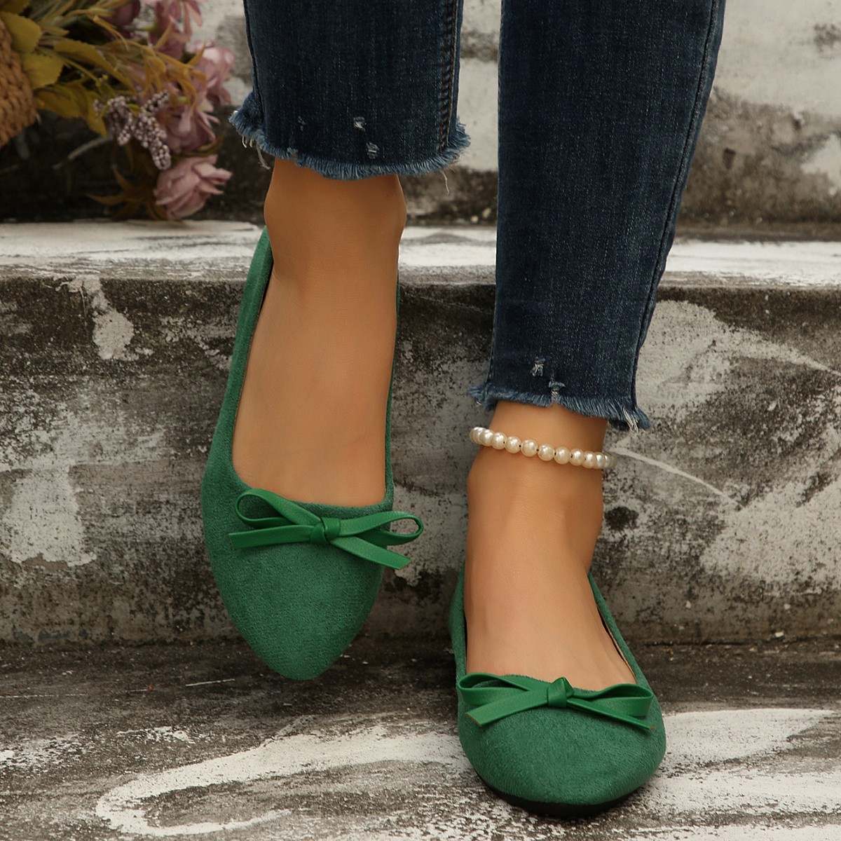 Lightweight women's shoes, gre - Shoes For Women Flats review and price