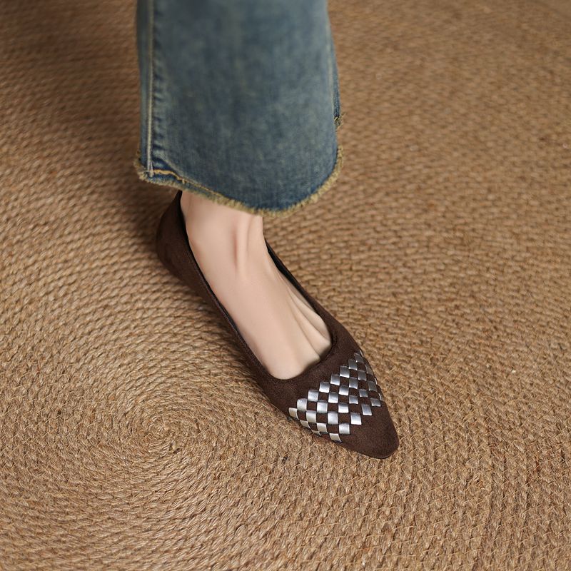 SIMLOVEYO 2026 New Flock Suede - Women'S Shoes Extended Sizes review and price