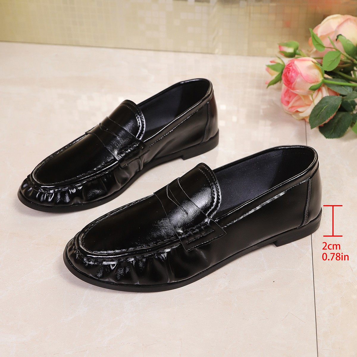 2026 Summer British Style Blac - Shoes For Women Flats review and price