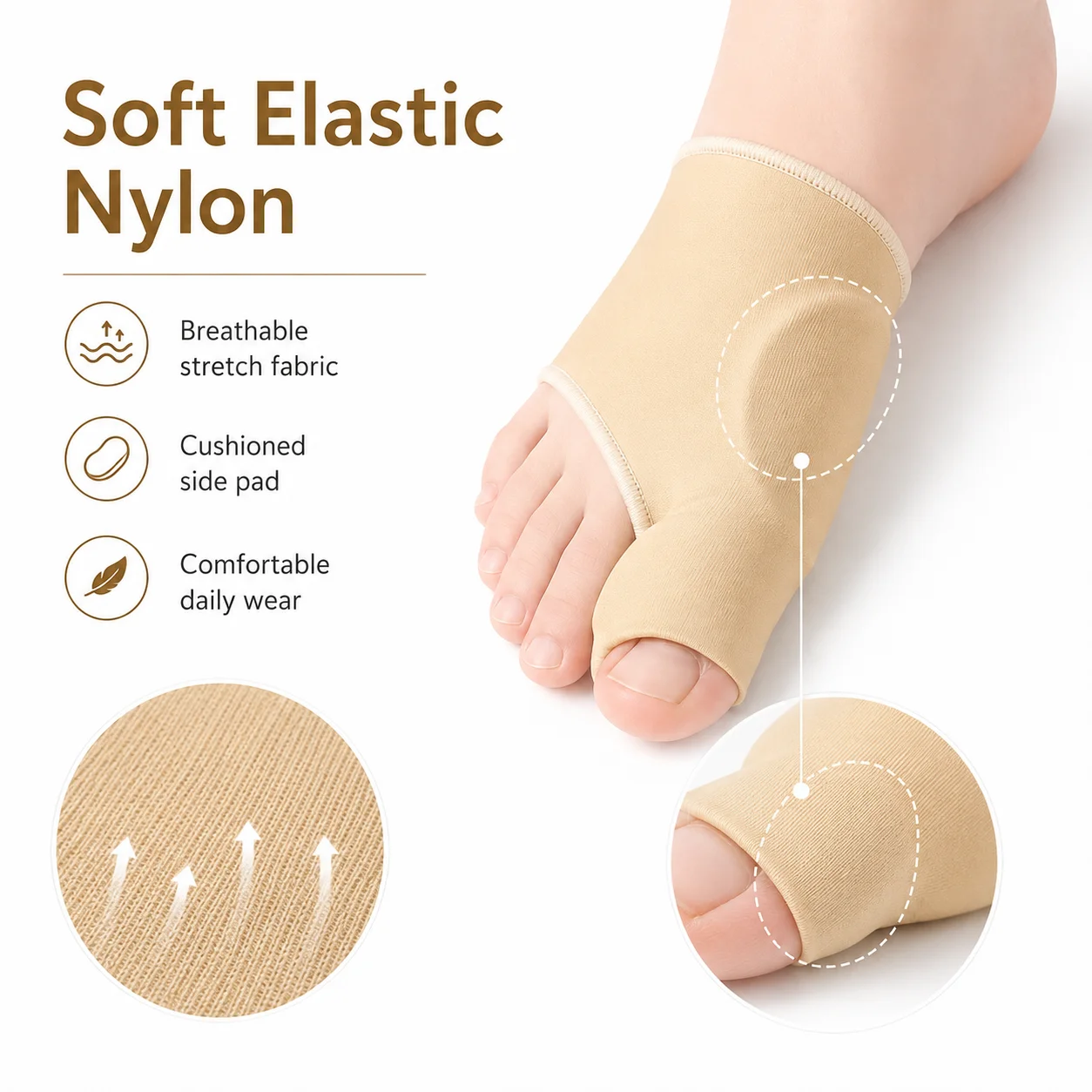 Big Toe Separator Sleeve Bunio - Women'S Shoes With Bunions review and price