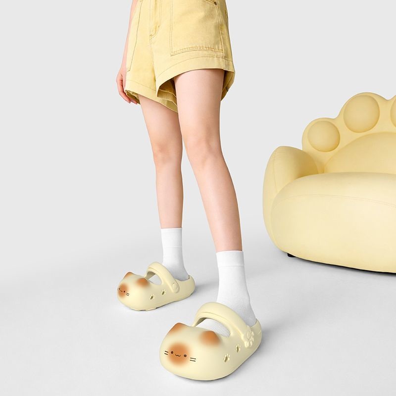 New creative black cat slipper - Women'S Shoes For Flat Feet review and price