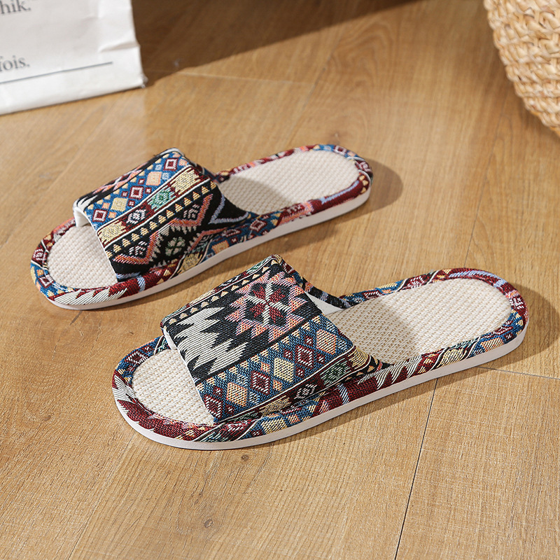 Natural Linen Sandals For Wome - Women'S Shoes For Flat Feet review and price